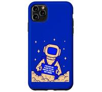 Gráfico Espacial con Cita Divertida de Astronauta Chill Carcasa para iPhone 11 Pro MAX