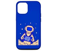 Gráfico Espacial con Cita Divertida de Astronauta Chill Carcasa para iPhone 12/12 Pro