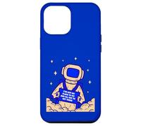 Gráfico Espacial con Cita Divertida de Astronauta Chill Carcasa para iPhone 12 Pro MAX