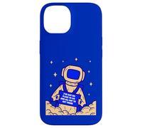 Gráfico Espacial con Cita Divertida de Astronauta Chill Carcasa para iPhone 14