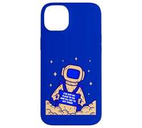 Gráfico Espacial con Cita Divertida de Astronauta Chill Carcasa para iPhone 14 Plus