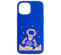 Gráfico Espacial con Cita Divertida de Astronauta Chill Carcasa para iPhone 15