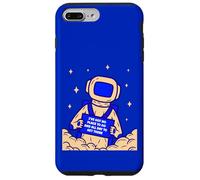 Gráfico Espacial con Cita Divertida de Astronauta Chill Carcasa para iPhone 7 Plus/8 Plus
