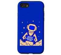 Gráfico Espacial con Cita Divertida de Astronauta Chill Carcasa para iPhone SE (2020) / 7/8