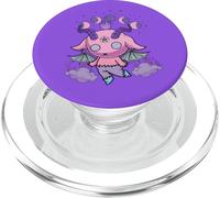 Gráfico Espeluznante de Baby Baphomet Celestial Gothic Pink Goat PopSockets PopGrip para MagSafe