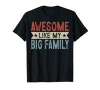 Gráfico estético Retro Impresionante como mi Gran Familia Camiseta