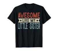 Gráfico estético Retro Impresionante como mi Hermana pequeña Camiseta