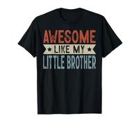 Gráfico estético Retro Impresionante como mi Hermano pequeño Camiseta