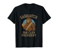 Gráfico fantástico del Presidente del Club de Fans de Sasquatch Camiseta