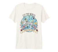 Gráfico Floral de Dinosaurio Hear You Roar Empowerment Camiseta Premium