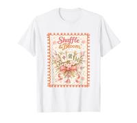 Gráfico Floral Mahjong Shuffle & Bloom Camiseta