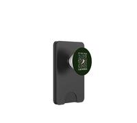 Gráfico Floral Retro de colibrí con Texto «In The Wild I Am Whole» PopSockets PopWallet para MagSafe