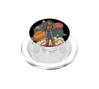 Gráfico Genial de Vaquero en el Espacio con Planetas PopSockets PopGrip para MagSafe