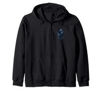 Gráfico gótico Oscuro de Hear See Speak No Evil Skulls Sudadera con Capucha