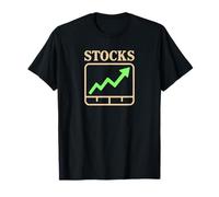 Gráfico gráfico alcista divertido y simple "Stocks" Camiseta