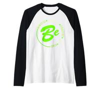 Gráfico Green BE Green Camiseta Manga Raglan