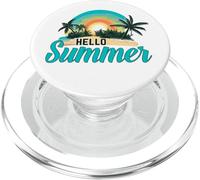 Gráfico Hello Summer Beach PopSockets PopGrip para MagSafe