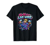 Gráfico humorístico de My Life Is a Live Wire Electrician Camiseta