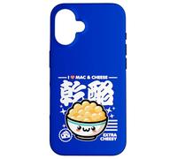 Gráfico Inspirado en japonés I Love Mac & Cheese Carcasa para iPhone 16