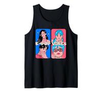 Gráfico K-Pop Vibes para Hombres y Mujeres Camiseta sin Mangas