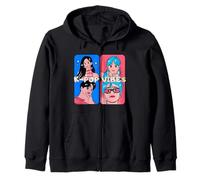 Gráfico K-Pop Vibes para Hombres y Mujeres Sudadera con Capucha