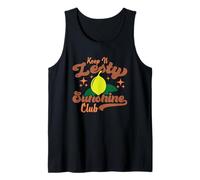 Gráfico Keep It Zesty Sunshine Club Camiseta sin Mangas