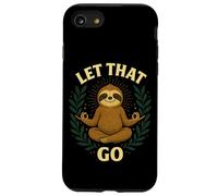 Gráfico Let That Go Zen Sloth, divertido y tranquilo Carcasa para iPhone SE (2020) / 7 / 8