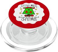 Gráfico Little Always Miss Thinking About Christmas Tree PopSockets PopGrip para MagSafe