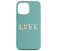 Gráfico Love Sugar Skull Carcasa para iPhone 13 Pro MAX