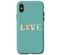 Gráfico Love Sugar Skull Carcasa para iPhone X/XS