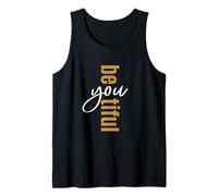 Gráfico marrón Be-You-tiful Brown Camiseta sin Mangas