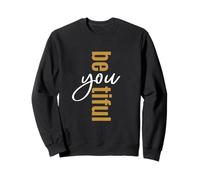 Gráfico marrón Be-You-tiful Brown Sudadera