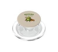 Gráfico Medieval irónico de Huzzah For The Pearls Frog Boba Tea PopSockets PopGrip para MagSafe