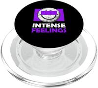 Gráfico Morado de Purple Intense Feelings PopSockets PopGrip para MagSafe