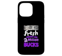 Gráfico morado Purple Fresh Like A Million Bucks Carcasa para iPhone 14 Pro Max