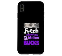 Gráfico morado Purple Fresh Like A Million Bucks Carcasa para iPhone XS Max