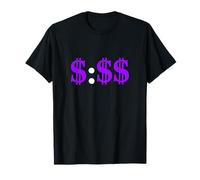 Gráfico morado Sabes a qué hora estoy en morado Camiseta
