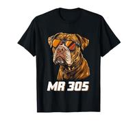 Gráfico Mr 305 Nombre Orgulloso Adorable Animal Lovely Dogs Camiseta