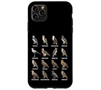 Gráfico Mundial de Especies de Rapaces de Rapaces en Todo el Mundo Carcasa para iPhone 11 Pro MAX