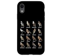 Gráfico Mundial de Especies de Rapaces de Rapaces en Todo el Mundo Carcasa para iPhone XR