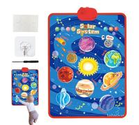 Gráfico Mural de Aprendizaje, Gráfico Mural electrónico del Educativo | Póster interactivo de habla hablada Cumpleaños de Navidad Niñas 2-4 Niños 3 4 6+ Preescolar Niños Ni