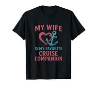Gráfico My Wife Is My Favorite Cruise Companion Camiseta
