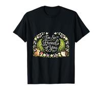 Gráfico Natural de Cottagecore I'm So Frond of You Camiseta