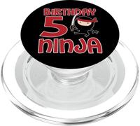 Gráfico Ninja Negro 5 Años PopSockets PopGrip para MagSafe