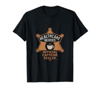 Gráfico Oficial de la Insignia de café del Distribuidor de Cafe Camiseta