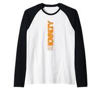 Gráfico Orange Loyalty Over Everything Orange Camiseta Manga Raglan
