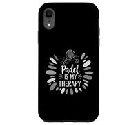 Gráfico Padel Is My Therapy Pádel Sport Lover Diseño Carcasa para iPhone XR