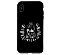 Gráfico Padel Is My Therapy Pádel Sport Lover Diseño Carcasa para iPhone XS MAX
