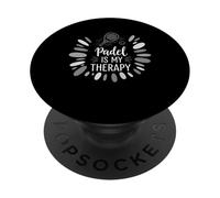 Gráfico Padel Is My Therapy Pádel Sport Lover Diseño PopSockets PopGrip Adhesivo