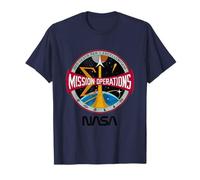Gráfico PAPL027 de Mission Ops Space Galaxy Cosmic Rocket Camiseta